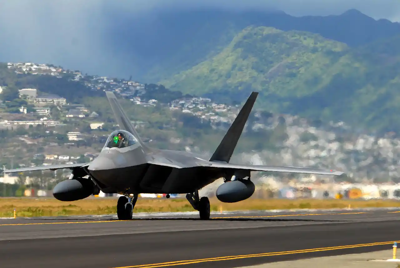 Joint Base Pearl Harbor-Hickam F-22 Raptor operations