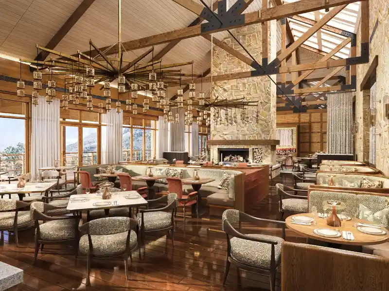 Restaurant at Emirates Wolgan Valley, a Ritz-Carlton Lodge
