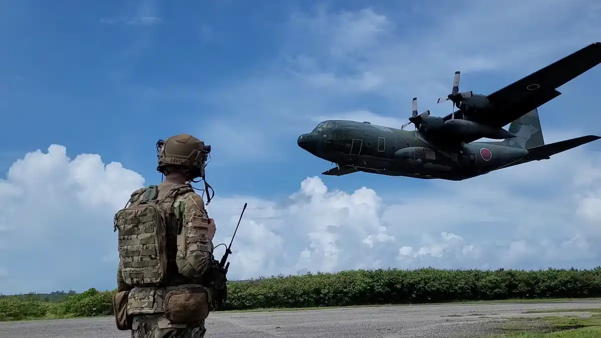 US Air Force air mobility operations supporting Indo-Pacific theater