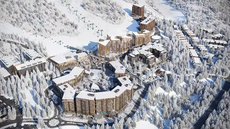 Waldorf Astoria Deer Valley East Village rendering