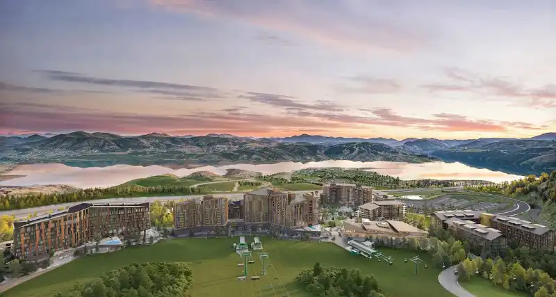 Waldorf Astoria Deer Valley East Village rendering
