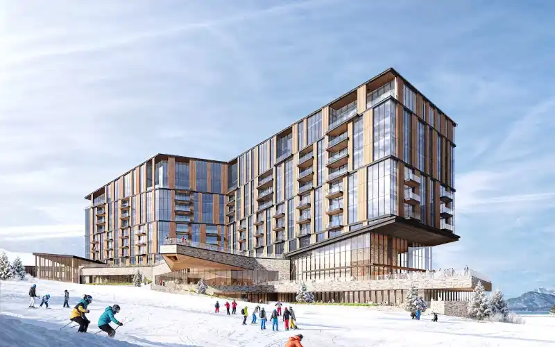 Waldorf Astoria Deer Valley East Village rendering