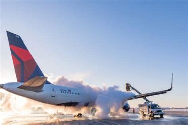 Delta Deicing Mishap Leaves Passenger Drenched as Flight Returns to Gate