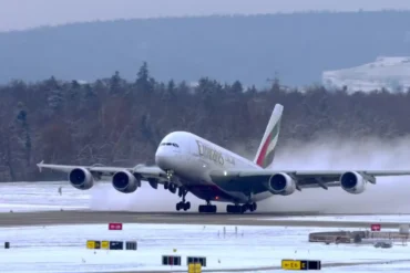 Emirates A380 Stranded on Toronto Tarmac for Over Three Hours After Heavy Snow Disrupts Airport Operations Emirates A380 Stranded on Toronto Tarmac for Over Three Hours After Heavy Snow Disrupts Airport Operations