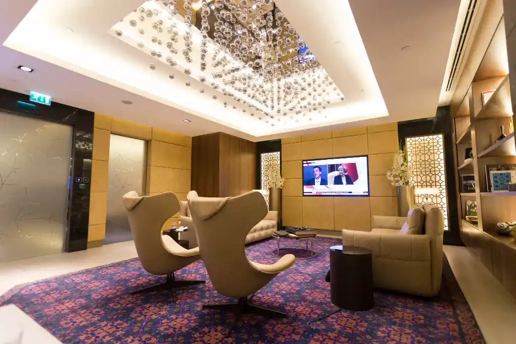 etihad airways the residence lounge Abu Dhabi