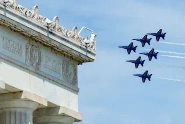 Why Fighter Jets Are Frequently Seen Flying Over Washington DC Airspace