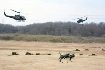 Japan Integrates Quadrupedal Robots Into Airborne Combat Operations During Multinational Drill