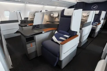 Lufthansa Unveils A380 Business Class Retrofit With Full Aisle Access Ahead of April Launch