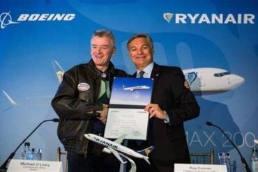 Ryanair Bets Big on a Single Aircraft to Beat Inflation Pressures