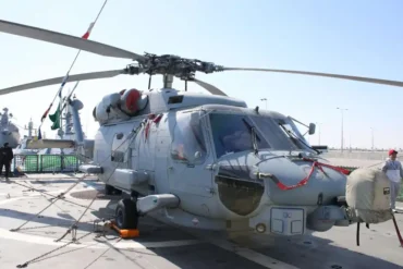 Saudi Navy Demonstrates MH-60R Seahawk Combat Operations Aboard Al Jubail-Class Corvette at DIMDEX 2026
