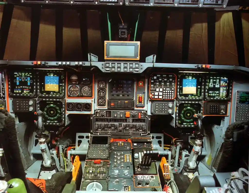 B-2 Spirit cockpit interior long endurance mission