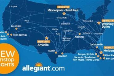 Allegiant Air Launches 13 New Routes in 48 Hours, Expanding to Untapped U.S. Markets