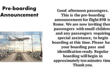 Do Chaotic and Dishonest Boarding Announcements Really Make Flights Depart Faster?