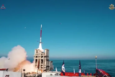Israel Conducts First-Ever Naval Trial of Upgraded David’s Sling Air Defense System
