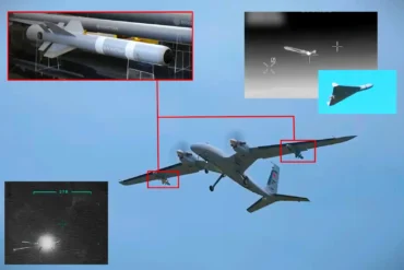 Turkish Bayraktar AKINCI Scores First Confirmed Air-to-Air Kill with EREN Loitering Munition Against Shahed-Type Drone