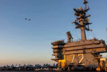 U.S. Navy Deploys Dual Supercarriers in Operation Epic Fury as Strikes on Iran Intensify