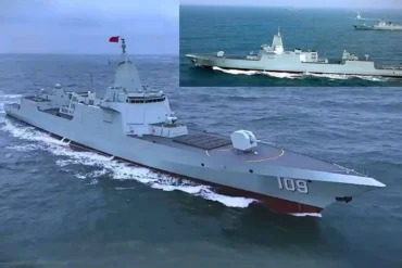 China Deploys Two New Type 055 Destroyers to Eastern Theater Command, Strengthening Naval Power Near Taiwan