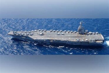How Fast Can a U.S. Navy Supercarrier Reach the Middle East From America?
