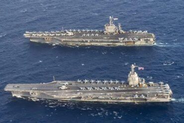 High-Risk Logistics: Why Resupplying a Navy Aircraft Carrier at Sea Is So Dangerous