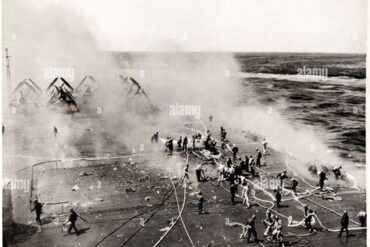 Inferno at Sea: What Really Happens When Fire Erupts on a US Aircraft Carrier Flight Deck