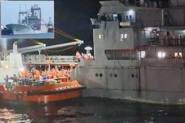 Sri Lanka Seizes Iranian Naval Auxiliary IRIS Bushehr After U.S. Submarine Sinks Frigate IRIS Dena Near Its Waters