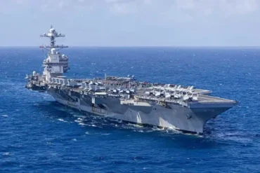 USS Gerald R. Ford Fire During Iran War Operations Exposes Hidden Strain on U.S. Naval Airpower