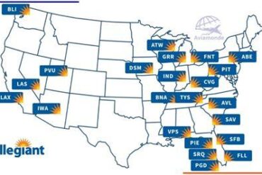 Allegiant Air to Shut Bellingham and Savannah Crew Bases in Strategic Network Overhaul