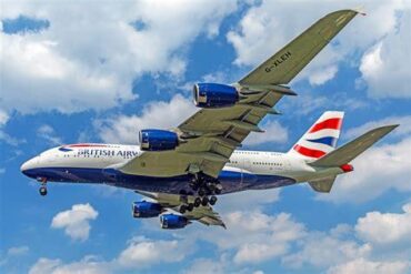 British Airways Shifts Airbus A380 Network With Singapore Return And Johannesburg Exit