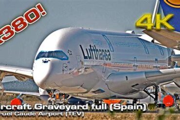 Airbus A380 Graveyard And Revival Hub: Inside Spain’s Desert Facility Keeping Superjumbos Alive