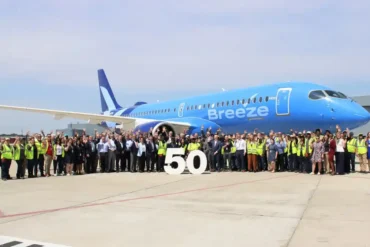 Breeze Airways Hits 50 Airbus A220s as David Neeleman’s Latest Airline Scales Rapidly Across the US