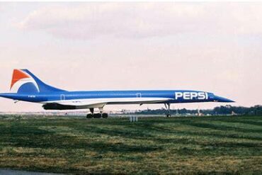 Why Concorde’s Blue Pepsi Paint Became A Supersonic Engineering Problem