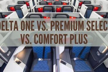 Delta One vs Premium Select: How Much More Space Delta’s Flagship Cabin Really Gives You