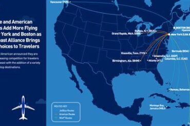 JetBlue and Breeze Airways Launch 15 New Routes After Spirit Airlines Exit