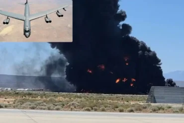 US Air Force B-52 Stratofortress Crashes After Takeoff From Edwards AFB, Eight Crew Members Presumed Dead