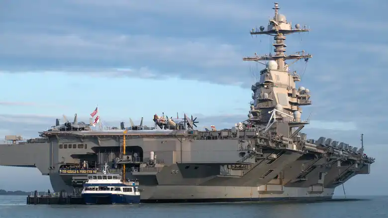 How Aircraft Carriers Are Evolving Into Mobile Nuclear Power Plants for U.S. Naval Bases