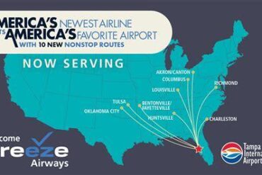 Breeze Airways Expands International Horizons with Five New Routes from Tampa