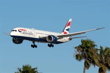 British Airways Boeing 787-9 Lands Safely in Las Vegas After Mid-Air Cellphone Fire Scorches Cabin