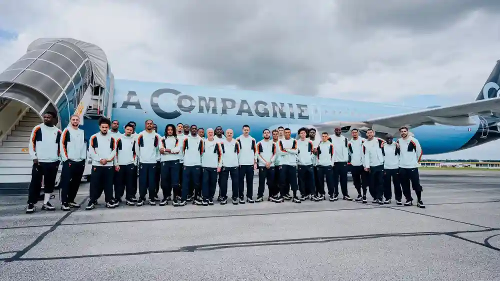 France’s World Cup Squad Arrives in Boston Aboard Exclusive All-Business Airbus A321neo Charter