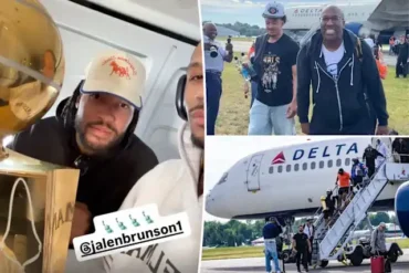 New York Knicks Championship Flight Turns Into 3 AM Sky Celebration as ATC Hears Party Aboard Delta Charter
