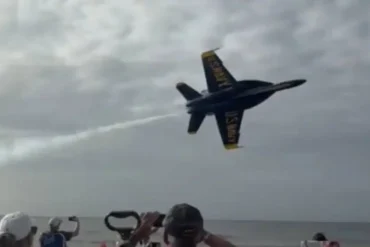 Blue Angels Pilot Cleared After Viral 40-Foot Florida Beach Flyover Sparks Safety Debate