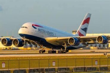 British Airways Removes Airbus A380 From London Heathrow–Dubai Route As Winter Plans Change