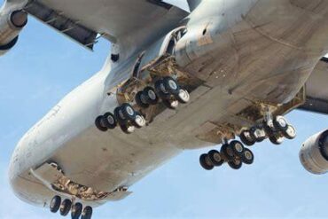 Why the C-5M Super Galaxy's Kneeling Landing Gear and 28-Wheel Design Make It America's Ultimate Strategic Airlifter