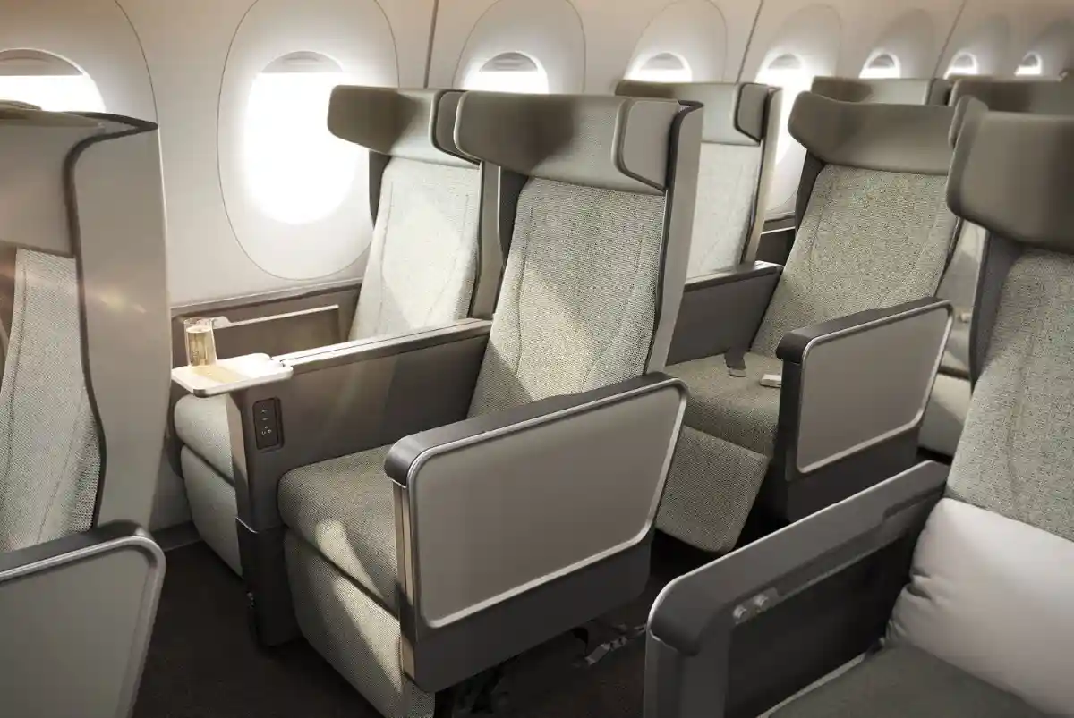 Qantas Project Sunrise Airbus A350-1000ULR premium economy cabin design