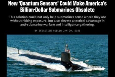 Quantum Sensors Could Destroy Submarine Stealth as New Detection Technology Changes Naval Warfare