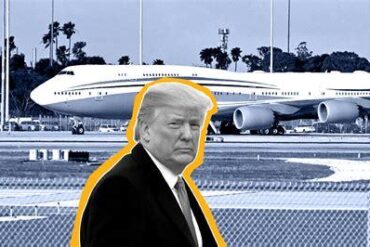 Trump Returns to Former Air Force One After First Flight on Qatar-Gifted Boeing 747-8
