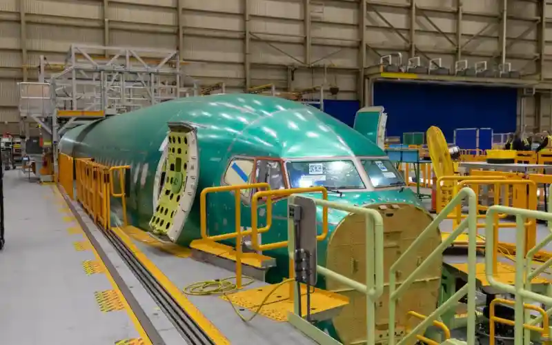 Boeing 737 MAX North Line Everett Washington production facility 2026