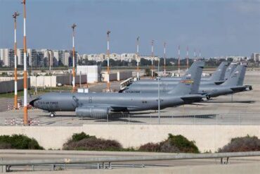 Why the US Air Force Is Moving Tankers Away From Ben Gurion Airport This Summer