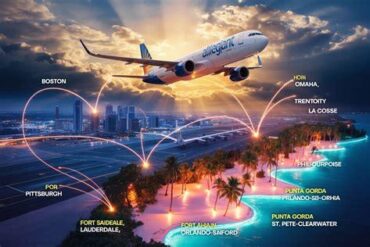 Allegiant Air Unveils 15 New Florida Routes as Fort Lauderdale Leads Major Leisure Expansion