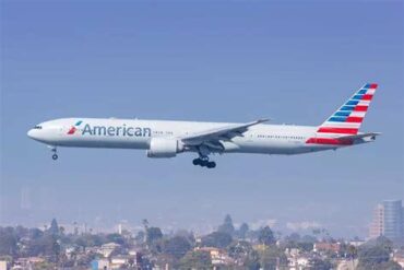 American Airlines Returns Its First Retrofitted Boeing 777-300ER to Dallas After Eight Months in Hong Kong