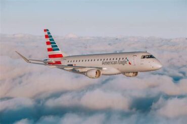 American Eagle E175 Declares Fuel Emergency After Three Thunderstorm-Forced Go-Arounds